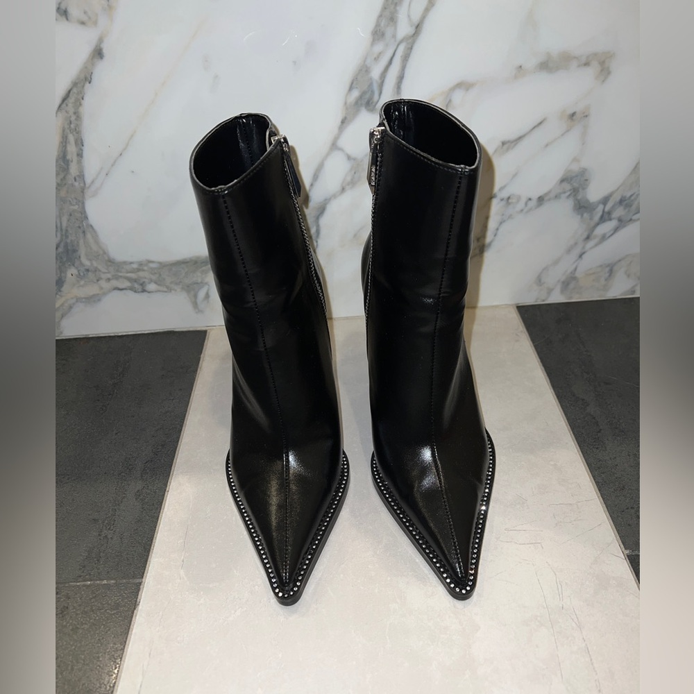 Zara black booties